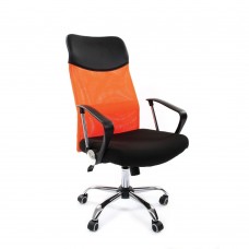 Кресло для руководителя CHAIRMAN 610, оранжевое