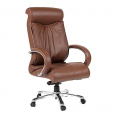 Кресло руководителя CHAIRMAN 420 коричневое