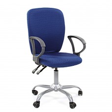Кресло для персонала CHAIRMAN CH 9801 синее, ткань JP