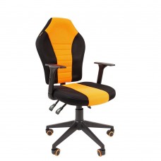 Кресло  CHAIRMAN Game 8, черно/оранжевое