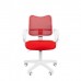 Кресло офисное CHAIRMAN 450 LT White красное