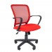 Кресло офисное CHAIRMAN 698 black красное