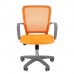 Кресло офисное CHAIRMAN 698 grey оранжевое