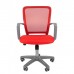 Кресло офисное CHAIRMAN 698 grey красное