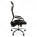 Кресло для руководителя CHAIRMAN 700 черное, сетчатый акрил