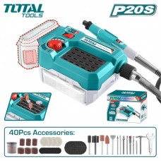 Аккумуляторный гравер 20В TOTAL TMGLI2001